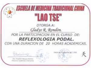 Septiembre 2004 Reflexologia podal